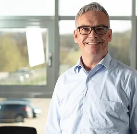 Porträt: Thomas Arhelger, Leitung Vorrichtungsbau & Instandhaltung bei Baumgarten