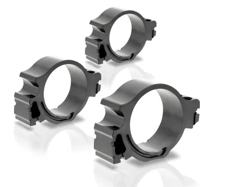 Drei schwarze Duroplast-Ringe